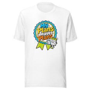My Plans Have Plans Graphic Tee mockup 1 My Plans Have Plans Graphic Tee front view