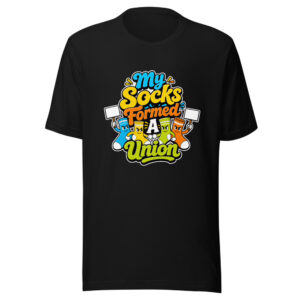 my-socks-formed-a-union-evergreen-shirt-design-manual-my-socks-formed-a-mockup-1 My Socks Formed A Union Graphic Tee