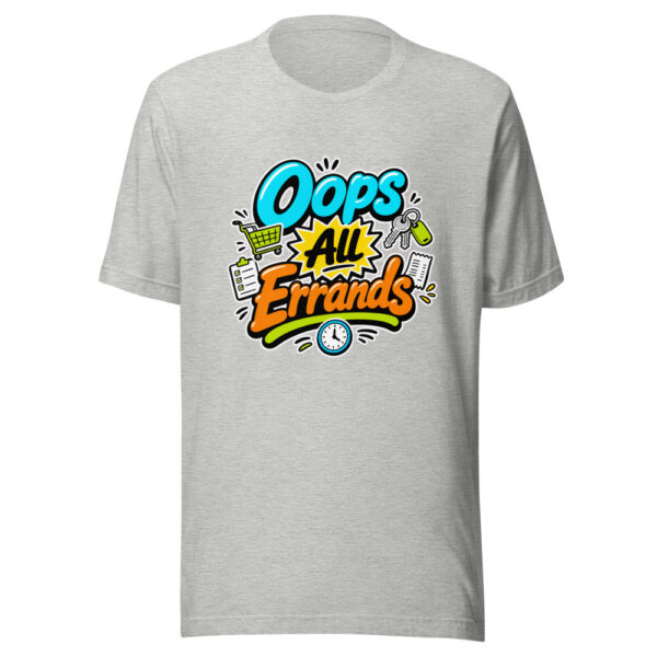 Oops All Errands Graphic Tee mockup 4 Oops All Errands Graphic Tee mockup 4