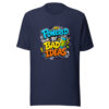 Powered By Bad Ideas Graphic Tee mockup 4