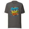 Powered By Bad Ideas Graphic Tee mockup 5