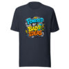 Powered By Bad Ideas Graphic Tee mockup 8