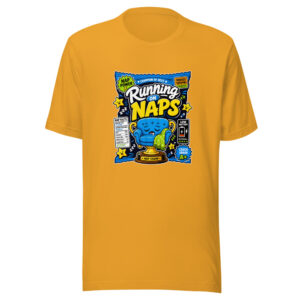 Running On Naps Graphic Tee front view
