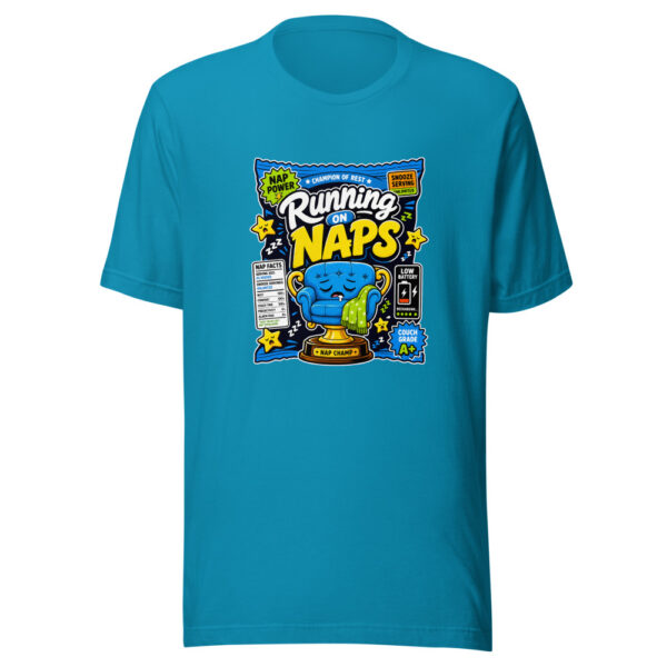 Running On Naps Graphic Tee mockup 2