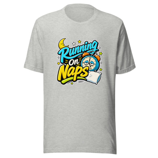 Running On Naps Graphic Tee mockup 5