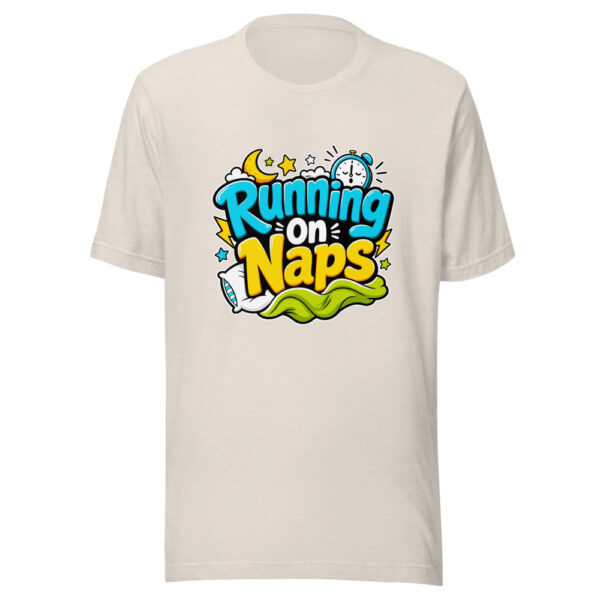 Running On Naps Graphic Tee mockup 8