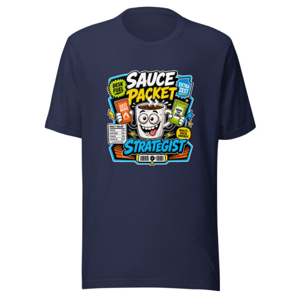 Sauce Packet Strategist Graphic Tee mockup 2 Sauce Packet Strategist Graphic Tee mockup 2