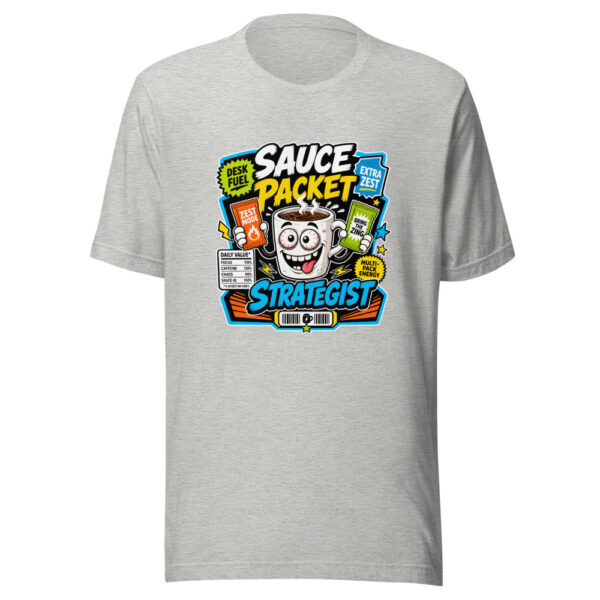Sauce Packet Strategist Graphic Tee mockup 4 Sauce Packet Strategist Graphic Tee mockup 4