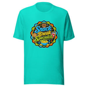 Snack Break Specialist Graphic Tee front view