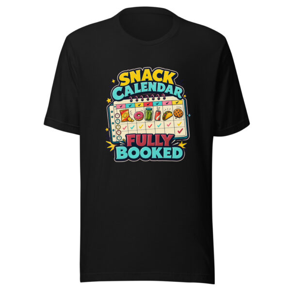 Snack Calendar Fully Booked Heartbeat-20260613-manual-codex Graphic Tee mockup 1 Snack Calendar Fully Booked Heartbeat-20260613-manual-codex Graphic Tee front view