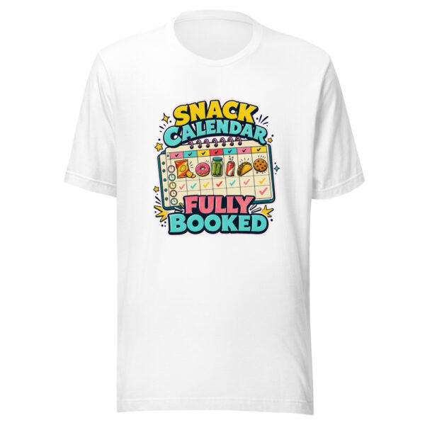 Snack Calendar Fully Booked Heartbeat-20260613-manual-codex Graphic Tee mockup 3 Snack Calendar Fully Booked Heartbeat-20260613-manual-codex Graphic Tee mockup 3