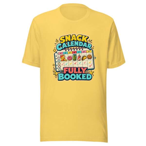 Snack Calendar Fully Booked Heartbeat-20260613-manual-codex Graphic Tee mockup 5