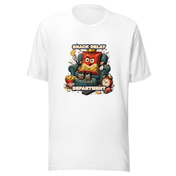 SNACK DELAY DEPARTMENT Heartbeat-20260614-hilariousshirt-codex Graphic Tee mockup 3 SNACK DELAY DEPARTMENT Heartbeat-20260614-hilariousshirt-codex Graphic Tee mockup 3