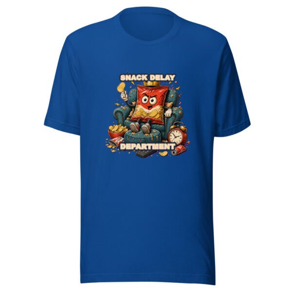 SNACK DELAY DEPARTMENT Heartbeat-20260614-hilariousshirt-codex Graphic Tee mockup 6