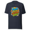 Snack First Questions Later Graphic Tee mockup 1 Snack First Questions Later Graphic Tee front view