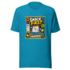 Snack First Questions Later Graphic Tee mockup 2