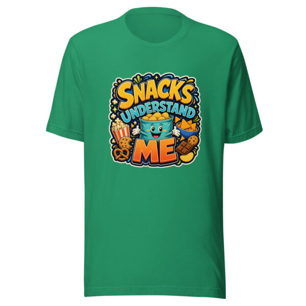 SNACKS UNDERSTAND ME Heartbeat-20260623-codex-fallback Graphic Tee mockup 2