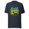 Social Battery Low Graphic Tee mockup 7