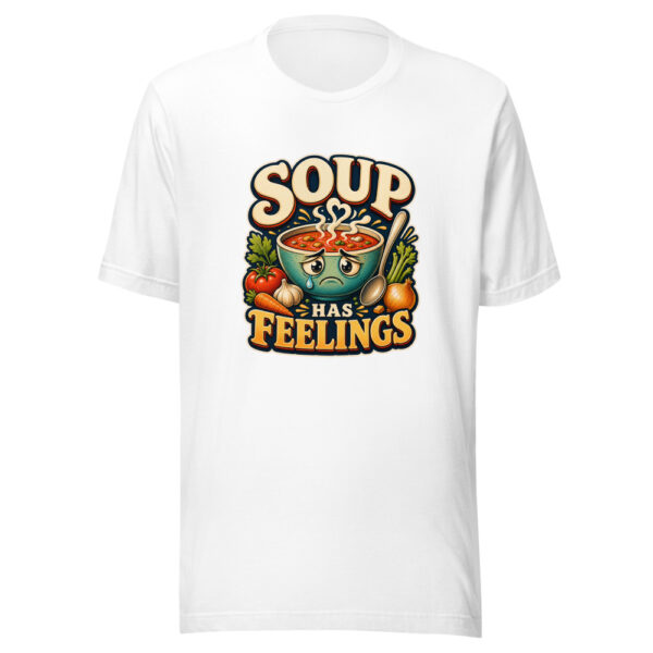 Soup Has Feelings Heartbeat-20260614-hilarious-fresh-codex Graphic Tee mockup 3 Soup Has Feelings Heartbeat-20260614-hilarious-fresh-codex Graphic Tee mockup 3
