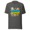 Temporarily Organized Graphic Tee mockup 5