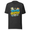 Temporarily Organized Graphic Tee mockup 6