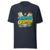 Temporarily Organized Graphic Tee mockup 7