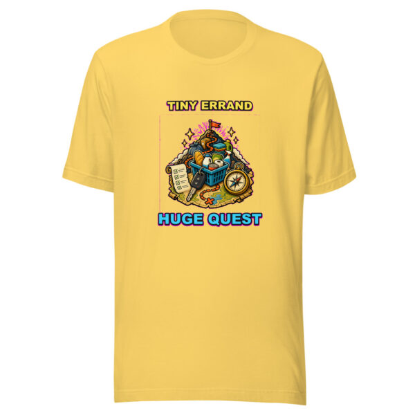 TINY ERRAND HUGE QUEST Heartbeat-20260614-hilariousshirt-codex Graphic Tee mockup 5