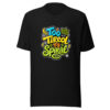 Too Tired To Spiral Graphic Tee front view