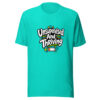 Unsupervised And Thriving Graphic Tee mockup 4 Unsupervised And Thriving Graphic Tee mockup 4
