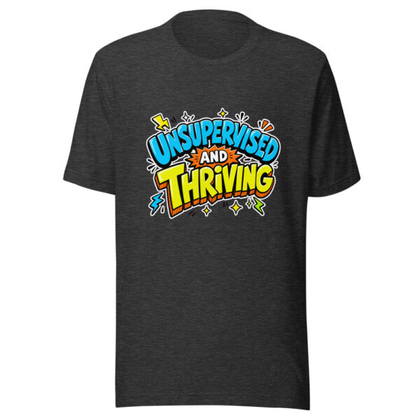Unsupervised And Thriving Graphic Tee mockup 6