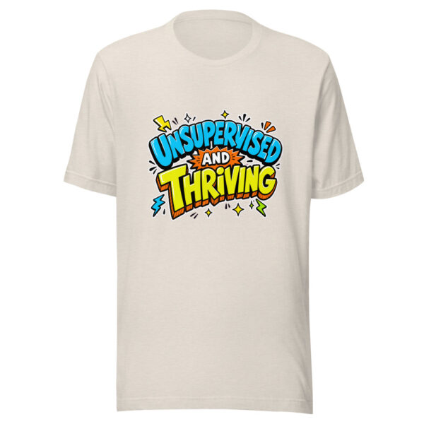 Unsupervised And Thriving Graphic Tee mockup 8