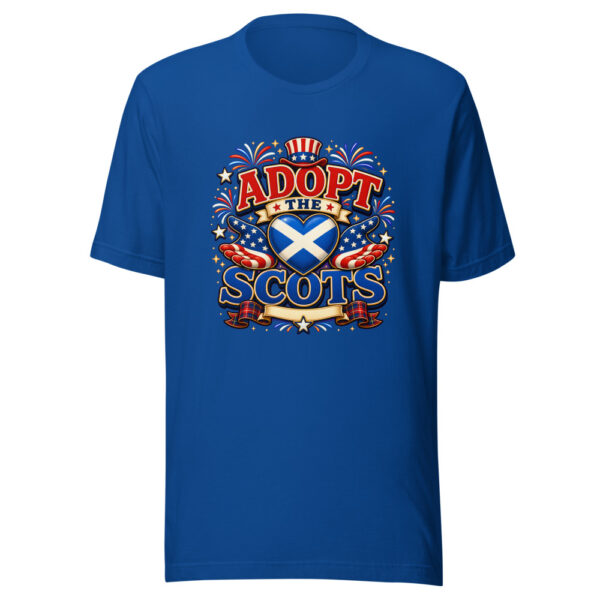 ADOPT THE SCOTS Scots-july-20260624-codex-fallback Graphic Tee mockup 6