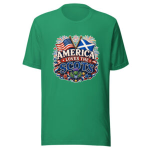 AMERICA LOVES THE SCOTS Heartbeat-20260624-codex-fallback Graphic Tee mockup 1 AMERICA LOVES THE SCOTS Heartbeat-20260624-codex-fallback Graphic Tee front view