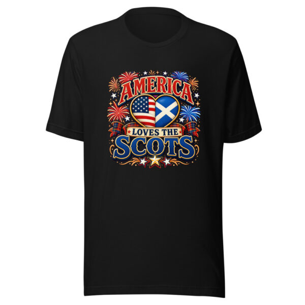 AMERICA LOVES THE SCOTS Scots-july-20260624-codex-fallback Graphic Tee mockup 7