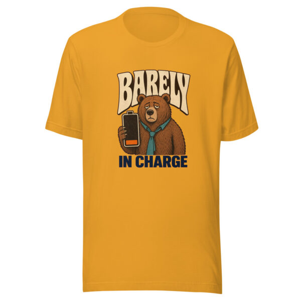 Barely In Charge Barely-in-charge Graphic Tee mockup 3 Barely In Charge Barely-in-charge Graphic Tee mockup 3