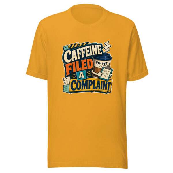Caffeine Filed A Complaint Heartbeat-20260629T102650Z Graphic Tee front view