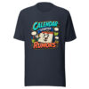 Calendar Started Rumors Graphic Tee mockup 13