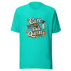 Cart Has Side Quests Graphic Tee mockup 3