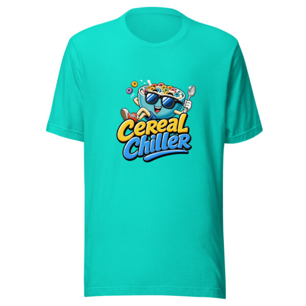 Cereal Chiller Graphic Tee mockup 3