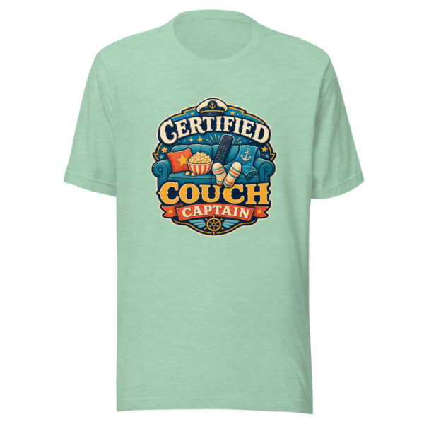 CERTIFIED COUCH CAPTAIN Heartbeat-20260624-codex-fallback Graphic Tee mockup 24