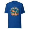 CERTIFIED COUCH CAPTAIN Heartbeat-20260624-codex-fallback Graphic Tee mockup 6