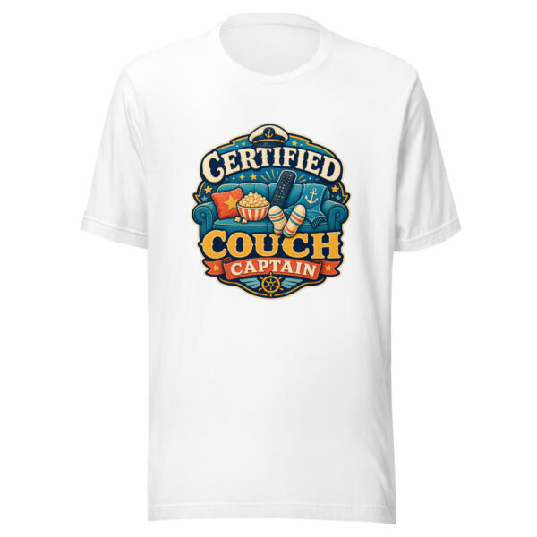 CERTIFIED COUCH CAPTAIN Heartbeat-20260624-codex-fallback Graphic Tee mockup 8