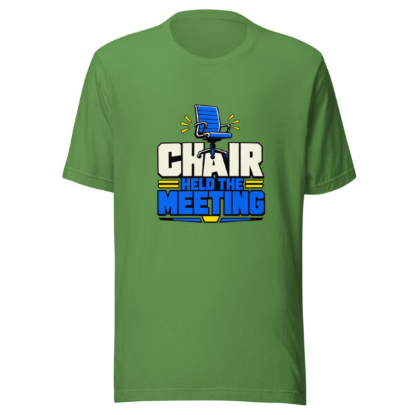 Chair Held The Meeting Heartbeat-20260630T084413Z Graphic Tee mockup 17 Chair Held The Meeting Heartbeat-20260630T084413Z Graphic Tee mockup 17