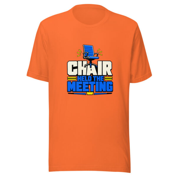 Chair Held The Meeting Heartbeat-20260630T084413Z Graphic Tee mockup 4 Chair Held The Meeting Heartbeat-20260630T084413Z Graphic Tee mockup 4