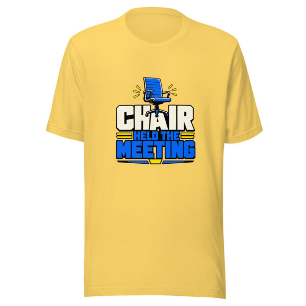Chair Held The Meeting Heartbeat-20260630T084413Z Graphic Tee mockup 6 Chair Held The Meeting Heartbeat-20260630T084413Z Graphic Tee mockup 6