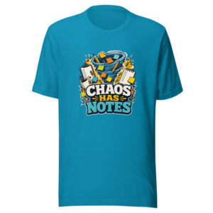 CHAOS HAS NOTES Heartbeat-20260623-codex-fallback Graphic Tee front view