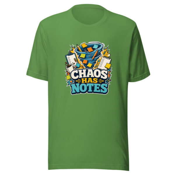 CHAOS HAS NOTES Heartbeat-20260623-codex-fallback Graphic Tee mockup 16