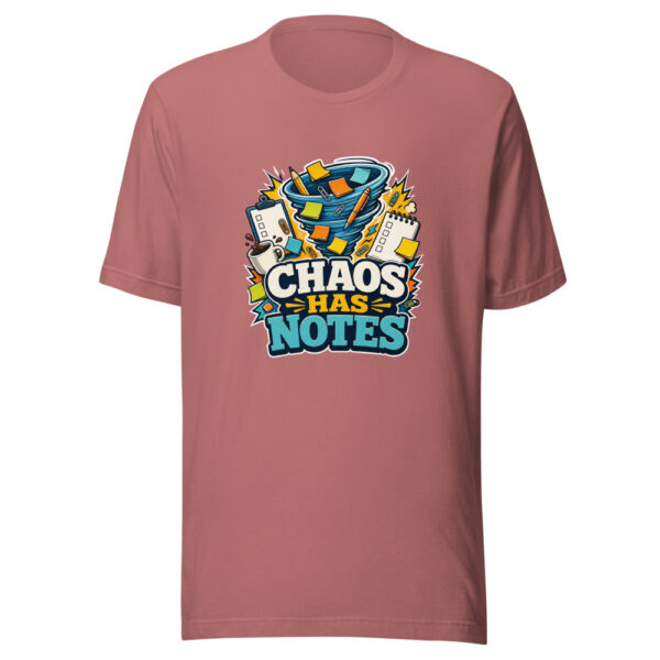 CHAOS HAS NOTES Heartbeat-20260623-codex-fallback Graphic Tee mockup 21