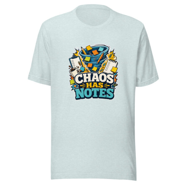 CHAOS HAS NOTES Heartbeat-20260623-codex-fallback Graphic Tee mockup 22