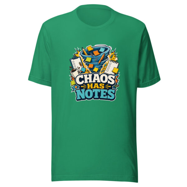 CHAOS HAS NOTES Heartbeat-20260623-codex-fallback Graphic Tee mockup 3